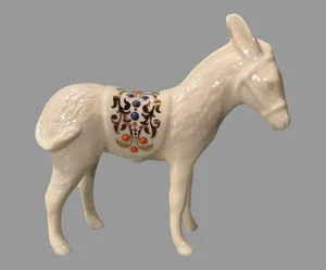 Vintage Lenox China Christmas Jewels Collection Figural Standing Donkey - Picture 1 of 6