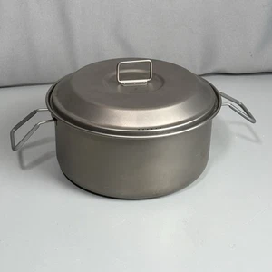 Keith Titanium 2.5 L Ultralight Camping Pot + Lid – 13 oz / 84 oz Pan - Picture 1 of 21