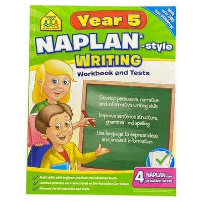 NAPLAN Style Writing Year 5 Workbook Tests Australian School Curriculum Book - Image 1 of 4