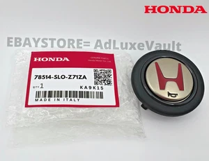 New JDM Horn Button For Momo Steering Wheel For Honda Acura NSX EG6 EK9 DC2 - Picture 1 of 6