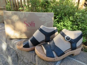 Sandali donna neri Sofft Capri nuovi con etichetta, 7,5 - Foto 1 di 3