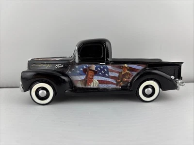 Camión Ford negro John Wayne colección Hamilton American Legends The Legend Foto 1 de 4