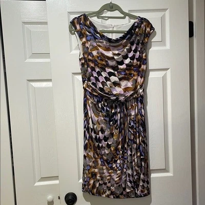 Suzi Chin for Maggy Boutique Womens Cocktail Dress Size 10 Artsy Wedding Event - Image 1 of 4