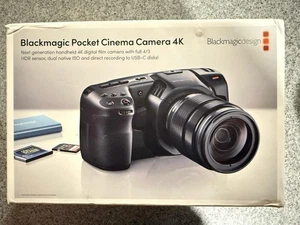 Blackmagic Design Pocket Cinema Camera 4K Camcorder - Black - Picture 1 of 6