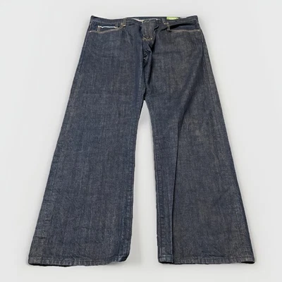 Gap 1969 Jeans Mens 40x30 Blue Japanese Selvedge Slim Button Fly Baggy Y2K - Image 1 of 4