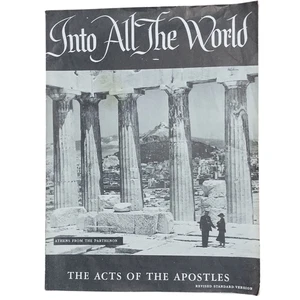 Into All the World The Acts of the Apostles 1963 Magazine American Bible Society - Picture 1 of 5