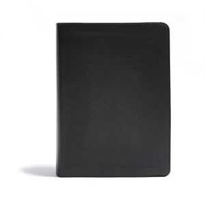 CSB He Reads Truth Bible, Black LeatherTouch Indexed .. NEW - Imagen 1 de 1