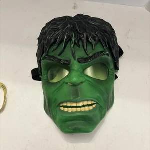 Marvel Incredible Hulk Máscara Halloween Hasbro Juegos con disfraces Iluminado 2008 - Imagen 1 de 7