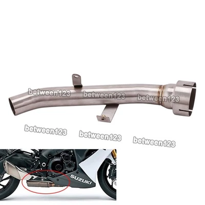 For Suzuki GSXS1000 GSX-S1000 15-2023 Slip-on Exhaust Mid Link Pipe Connect Tube - Image 1 of 4