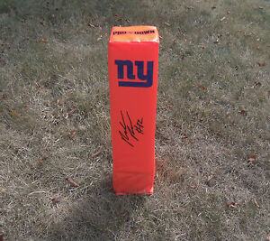 New York Giants RUEBEN RANDLE Signed Autographed Football Pylon COA! PROOF