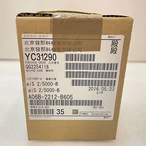 Fanuc A06B-2212-B605 A06B2212B605 Servomotor 1 Stück Neu Aufwandversand - Bild 1 von 6