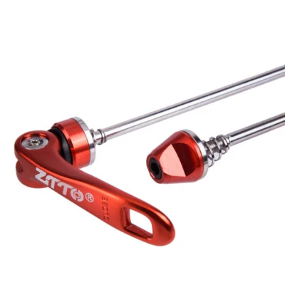 1Pair Quick Release Front Rear Bicycle Axle Skewer Set For MTB Bike Wheel Hub - Image 1 of 4
