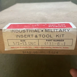 HeliCoil Industrial Military Insert Thread Repair Kit 1/2-13 5180-00-051-502 USA - Picture 1 of 4
