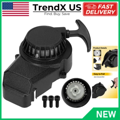 Alloy Recoil Pull Starter for 47Cc 49Cc 50Cc 2 Stroke Syx Moto Holeshot SSR SX50