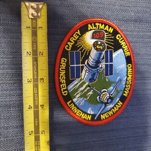 Parche conmemorativo de la NASA emblema misión STS-109 TRANSBORDADOR ESPACIAL COLUMBIA - Imagen 1 de 2