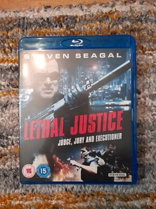 STEVEN SEAGAL LETHAL JUSTICE BLU RAY (TRUE JUSTICE SEASON 1 ) - Picture 1 of 4