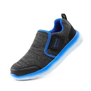 Boys Sneakers Slip On Running Shoes Protective Toe School Athletic Shoes - Picture 1 of 10