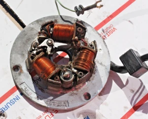 Kawasaki F6 1971-72 125 cc OEM ESTATOR/VIN # F6E-04829 - Imagen 1 de 3