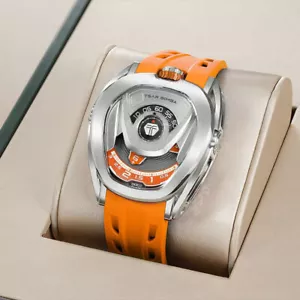 Reloj automático de caballería Tsar Bomba color intercambiable tono dorado negro - Imagen 1 de 9