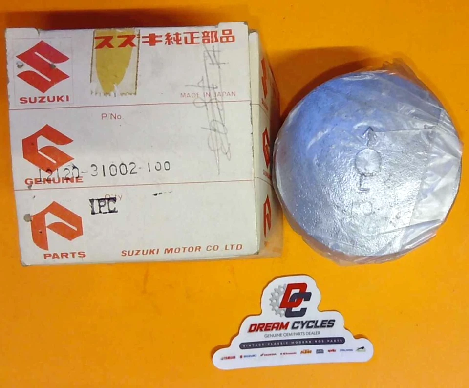 NOS Suzuki GT500 GT750 1972-1977 Genuine 1.00 O/S Left Piston 12110-31002-100 - Image 1 of 1