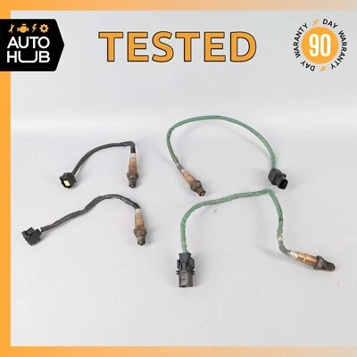 梅赛德斯 R230 SL550 S550 GL450 CLS550 氧气 O2 传感器 Lambda 4 件套原始设备制造商 — 第 1/4 张图片