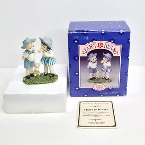 Effanbee Heart To Heart Guess Which Patsy and Skippy Figurine w Box & COA - Picture 1 of 6