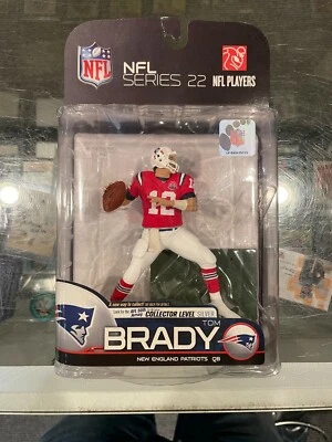 TOM BRADY PATRIOTAS DE NUEVA INGLATERRA NIVEL COLECCIONISTA SERIE 22 MCFARLANE 532/1000 Foto 1 de 3