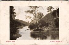 Mt Holly Springs Pennsylvania Mountain Creek 1907 to Hollinger PA Postcard Y20