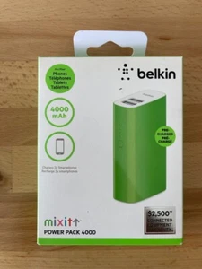 Belkin MIXIT 4000mAh Battery Power Pack - Green - Picture 1 of 4