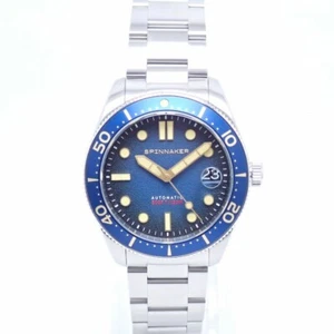 Spinnaker Croft SP‑5100‑22 Automatic Men’s Diver Watch Blue Dial Stainless Steel - Picture 1 of 7