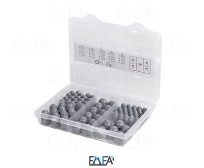 Schutzkappen für Schrauben Schraubenkappe Set Box Sortimentsbox Abdeckung grau - Bild 1 von 2