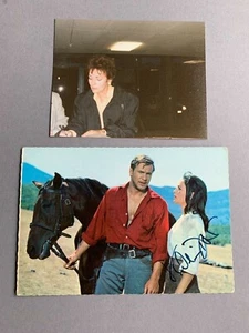 KARIN DOR (†2017) 'Winnetou' signed original Autogrammkarte 10x15 + Foto - Picture 1 of 1