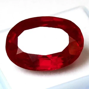 Unheated 18.00 Ct Madagascar Pigeon Blood Red Ruby Natural Certified Gemstones - Picture 1 of 3