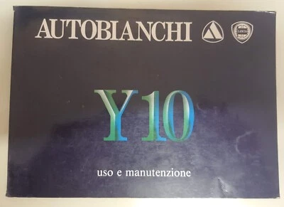 AUTOBIANCHI Y10 Uso e manutenzione Originale FIAT 1987 - Immagine 1 di 4