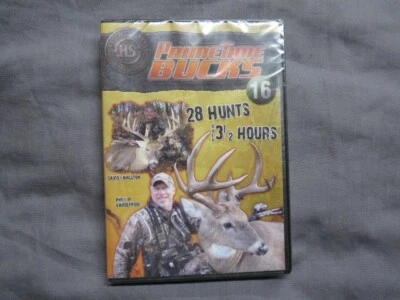 Prime Time Bucks 16 - DVD - 3.5 hours - 28 Hunts - Made in USA Foto 1 de 2