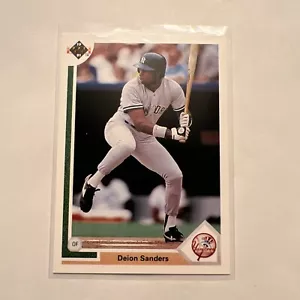 1991 Upper Deck - #352 Deion Sanders - Picture 1 of 2