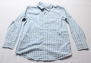 Carter's Kid's Long Sleeve Plaid Woven Button-Down Shirt WR4 Blue Size 8 NWT - Picture 1 of 3