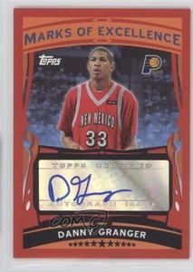 2005-06 Topps Marks of Excellence Auto Danny Granger #ME-DG Rookie Auto RC