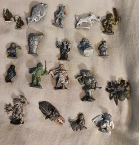 Grenadier Models x20 VTG classic D&D minis Lamia Spider Ettin Dragon Lizadman + - Picture 1 of 4