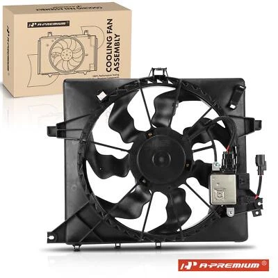 Conjunto de ventilador de radiador y condensador único para Kia Forte Koup 2014-2016 Forte5 2014-2018 Foto 1 de 4