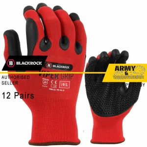 Blackrock Viper Grip Glove Rubber Palm Superior Hi Grip Moulded Hand Comfort Fit - Picture 1 of 6