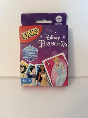 Mattel Games UNO Disney Princess Card Game, 2-10 Players (2006) 1A - Image 1 of 2