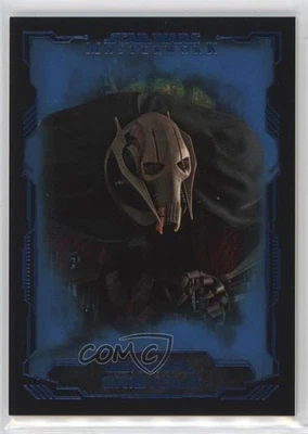 2016 Topps Star Wars Masterwork Blue Metallic General Grievous #30 l1c - Image 1 of 3