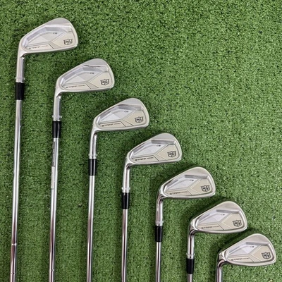 Wilson Staff Model CB Iron Set Left Handed 4-PW Dynamic Gold S300 Stiff Flex - Image 1 of 4