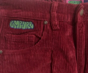 Empyre Teens Small Skate Relax Loose Fit Corduroy Pants Elasticized Waistband - Picture 1 of 6