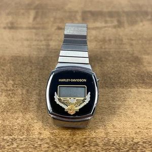 Vintage Harley Davidson Digital Wrist Watch Untested AS IS - Picture 1 of 10