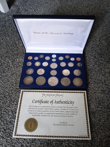 The American Historic Society Coins Of The 20th Twentieth Century - Picture 1 of 18