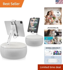 Ergonomic Tablet Pillow Stand with 360° Swivel - Perfect for Moms & Dads - Picture 1 of 10