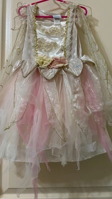 Disfraz de tul marfil rosa hada de Great Pretenders para niñas talla 6-7 Foto 1 de 4