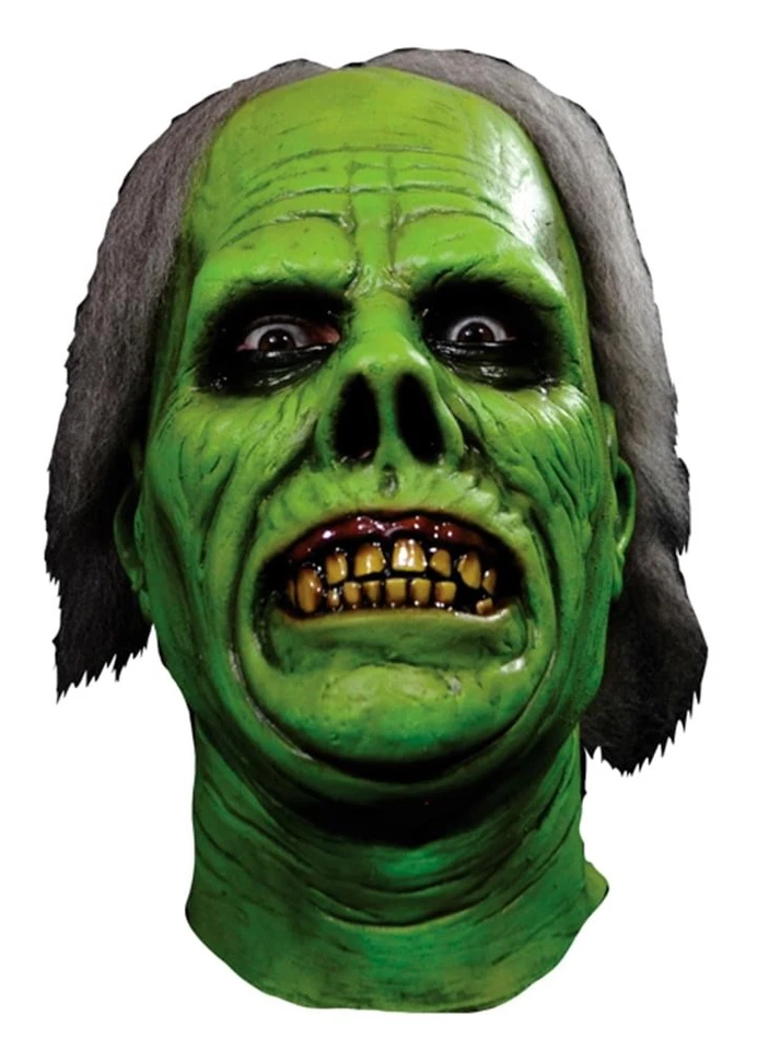 Phantom of the Opera Green Full Head Mask Adult Costume Accessory - Image 1 of 1